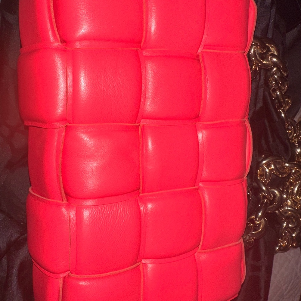 Bottega Veneta pink and lollipop gold padded Cassette bag - Picture 3 of 7